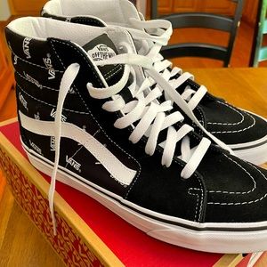 Vans Sk8 High Top sneaker all over print